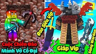 MINI GAME : CUỘC CHIẾN ĐÀO MẢNH VỠ CỔ ĐẠI MINECRAFT ** NOOB HÓA CHIẾN THẦN VỚI KIẾM SIÊU HÚT MÁU