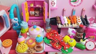 61 Minutes Satisfying with Unboxing Cute Pink Ice Cream, Hello Kitty Smart Refrigerator, Review Toys