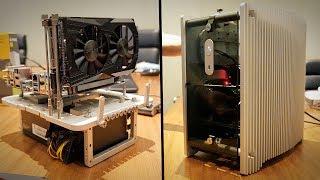 Streacom's PASSIVELY COOLED Micro-ATX Case & Cutest Mini-ITX Test Bench Ever!