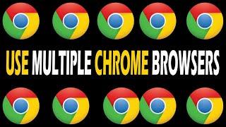 How to use multiple chrome browsers and multiple accounts on same time || google chromes on same pc