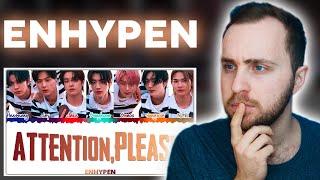 Enhypen - Attention, please! // реакция