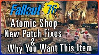 Fallout 76 Just Got An Update & How To Merge Items With The Mannequin