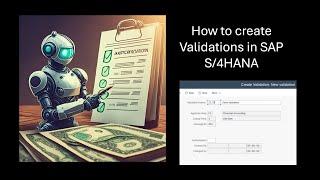 SAP S/4HANA Finance Validations - Tutorial