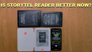 Storytel Reader with Unreliable Sync or Kindle or Kobo e-Readers?