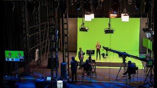 Green Screen Behind-the-scenes Virtual Production