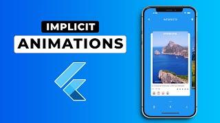 Flutter Implicit Animations 2024 | The Right Way