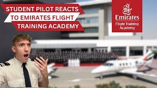 Student Pilot Reacts To Emirates Flight Training Academy! *THE TRUTH*