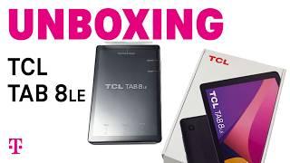 TCL TAB 8 LE Tablet Unboxing: Compact and Affordable | T-Mobile