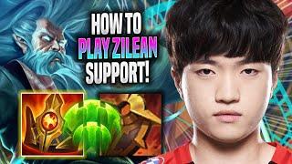 LEARN HOW TO PLAY ZILEAN SUPPORT LIKE A PRO! - T1 Keria Plays Zilean SUPPORT vs Renata!