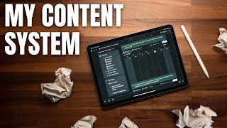 Simple Notion Content System For Creators