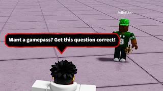 Giving away 10K Robux worth of Gamepasses in The Strongest Battlegrounds