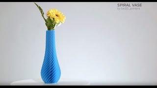 Spiral Vase by be3D_printers - Ultimaker: 3D Printing Timelapse