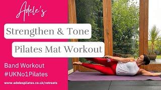 Strengthen & Tone with Pilates Mat Workout #UKNo1Pilates