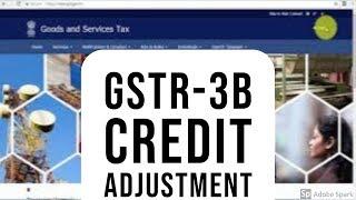 GSTR 3B Credit Adjustment. How to Offset Refund | By Ur's Ravi Telugu | Secunderabad