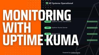 Install Uptime Kuma Similar to "Uptime Robot" - Monitor Website PostreSQL MySQL with Uptime Kuma