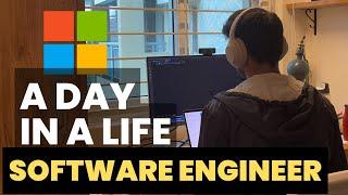 A Day in the Life of a Microsoft Software Engineer in India | Hyderabad Campus ️
