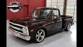 1969 Chevrolet C10 Stepside Pickup Truck LIVE AUCTION NOW!