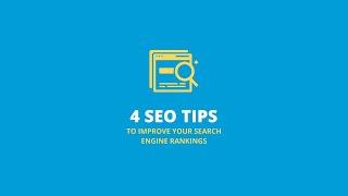 4 Tips To Improve SEO Rankings #Shorts