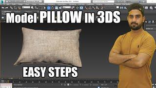 How to model pillow in 3DS max Using Cloth Modifier