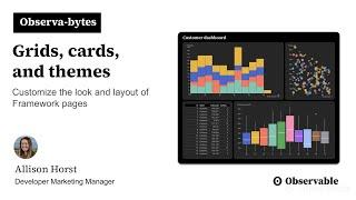 Grids, cards, and themes: customize the look and layout of Framework pages