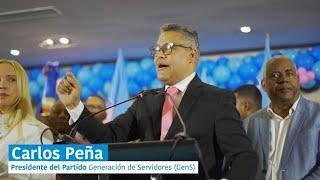 Soy Carlos Peña y con la ayuda de Dios y tu apoyo seré el próximo presidente de República Dominicana