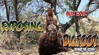 Bigfoot Exposed by Viking Girl Alix Lynx behind the scenes - "Viking Girls Gone Horny"