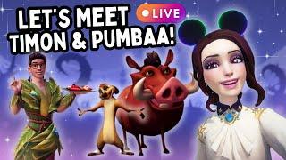 Jungle Getaway Update! Welcoming Timon & Pumbaa | Let's Play Disney Dreamlight Valley | Live