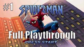 The Bank Heist: Spider-Man PS1 Playthrough (Part 1)