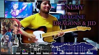 Enemy - Imagine Dragons & JID - Arcane - Guitar TAB