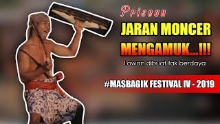 Peresean adat suku sasak Lombok ( jaran moncer menggila )