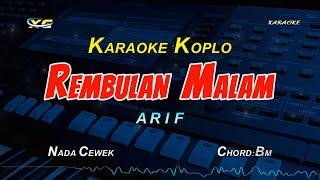 ARIF - Rembulan Malam KARAOKE KOPLO  ( COVER YAMAHA PSR - S 775) Korbankan diri dalam illusi