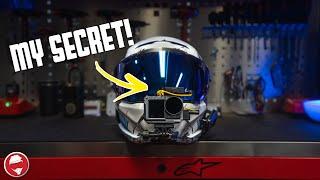 THIS is why my Motovlog Helmet setup is better than yours…
