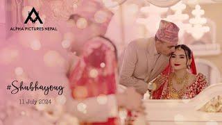 Shubhayoug | Nepali Wedding Cinematic Highlight | Best Wedding Video | Alpha Pictures Nepal