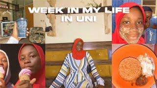 A WEEK IN MY LIFE IN UNI||test week, tea date,creating content