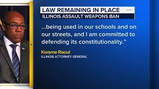 Appeals court keeps Illinois' assault weapons ban in place