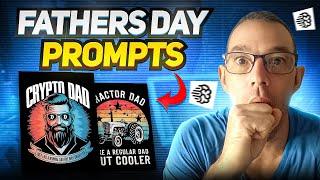 10 FREE Ideogram Prompts For FATHERS DAY For Your Merch By Amazon Business #printondemand