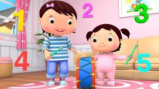 Baby, schlag die Trommel | Kinderlieder | Little Baby Bum Deutsch | Cartoons für Kinder