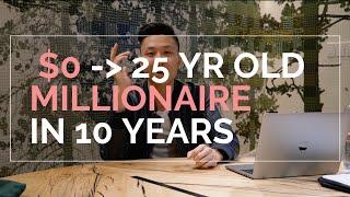 How I became a 25 YR OLD MILLIONAIRE from $0 in 10 days (JK 10 Years)