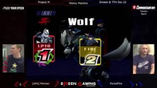 Smash @ TTH - [ePG]Pikmon (Wolf) Vs. ForestFire (Ike) (Money Match) - PM