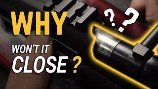 Why Won't my Bolt Close?  -  The Answer is in the Palm of Your Hand