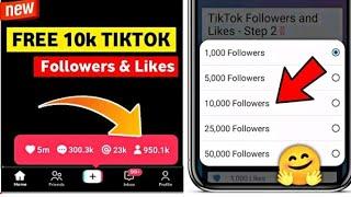 How to increase tiktok likes & followers in just 1 minute ||Free TikTok likes followers Hack