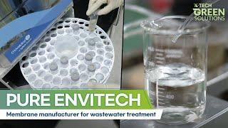 [K-Tech Green Solutions] Membrane manufacturer for wastewater treatment ‘Pure Envitech’