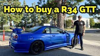 How to buy a R34 GTT