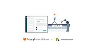 Workflow Automation Software for Zendesk Support from HappyFox