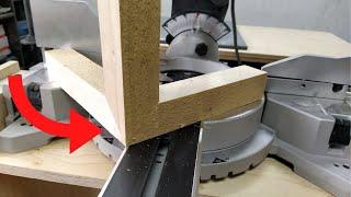 Few people know this miter saw secret! 100% working and helpful TIPS!