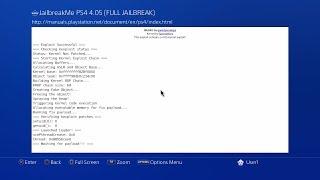 PS4 4 .05 Jailbreak & DEBUG SETTINGS