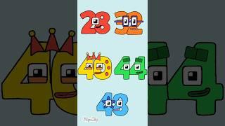 Times Table Lore (NumberBlocks)| Number Lore meme #numberblocks  #animation #alphabetlore