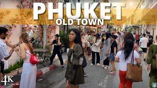 【4K 】2024 Phuket, Old Town, Thailand | 4K Walking Tour  [4K Ultra HD/50fps]