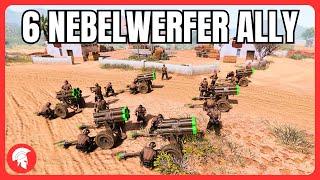 He really does have 6 Nebelwerfer... - 4vs4 - Wehrmacht - Company of Heroes 3