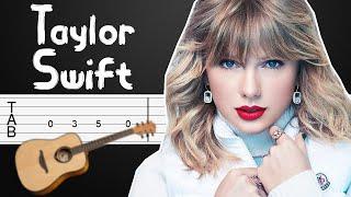 Invisible String - Taylor Swift Guitar Tutorial, Guitar Tabs, Guitar Lesson (Fingerstyle)